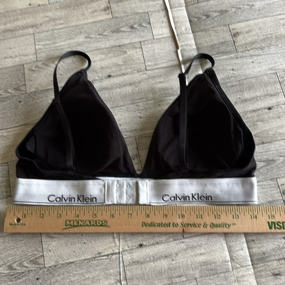 Calvin Klein Modern Cotton Lightly Lined Triangle Bralette size large - Picture 5 of 6